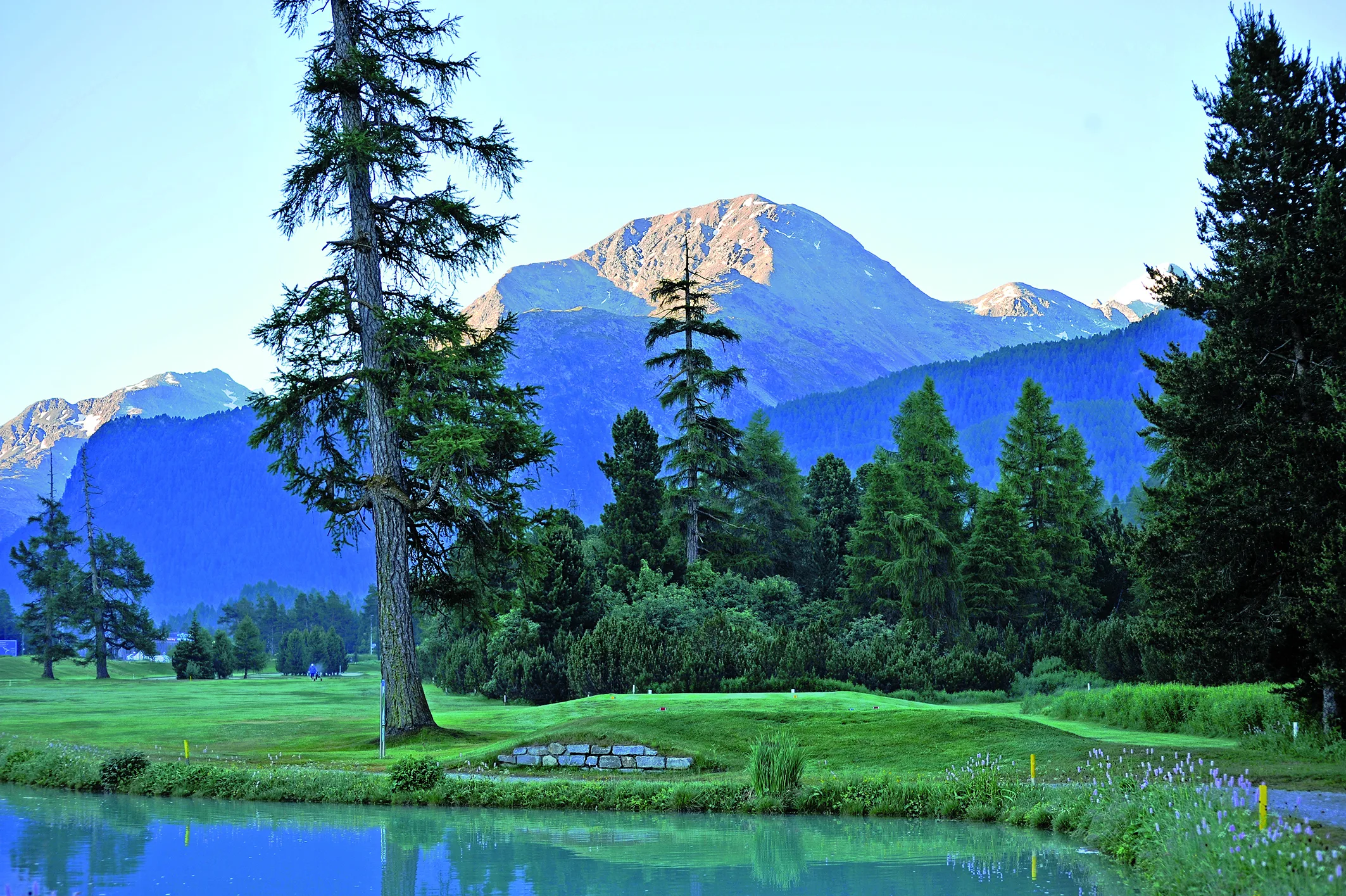 Golf Engadin St. Moritz AG Golfanlage Samedan Grisons Switzerland jpg